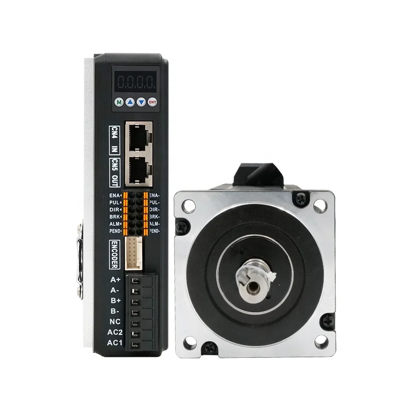 

86J18156EC-1000-LS+2HCS868H Hot 6A 12.2N.m Close Loop Step Motor Driver Kit for CNC Router