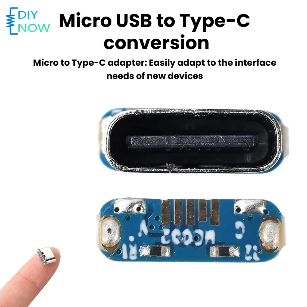 Upgraded Type C Adapter Board for Charging and Data Transfer