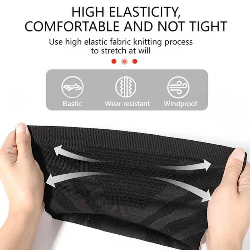 Winter Windproof Bandage Mask, Thickened Warm Neck, Outdoor Sports Skiing Hiking Scarf, Convenient and Practical Equipment