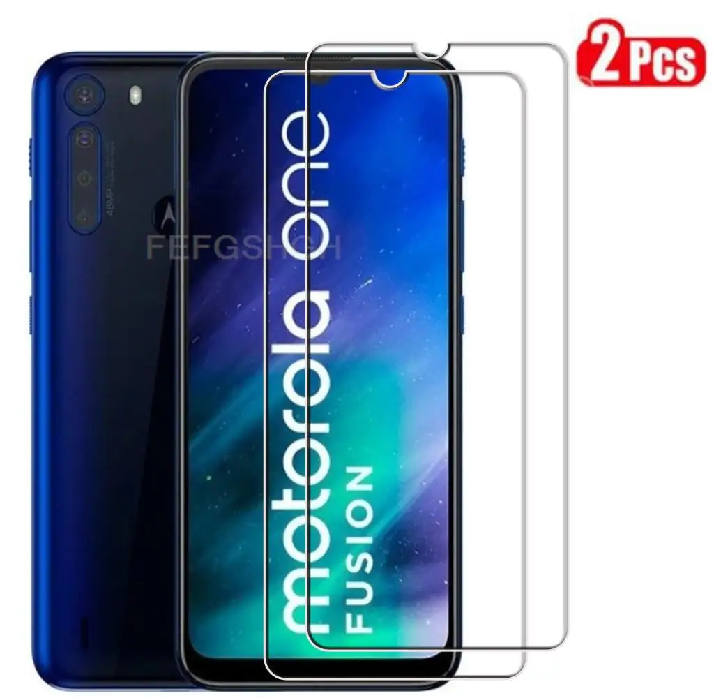 

HD Protective Tempered Glass For Motorola One Fusion XT2073-2 OneFusion 6.5" Screen Protector Protection Cover Film