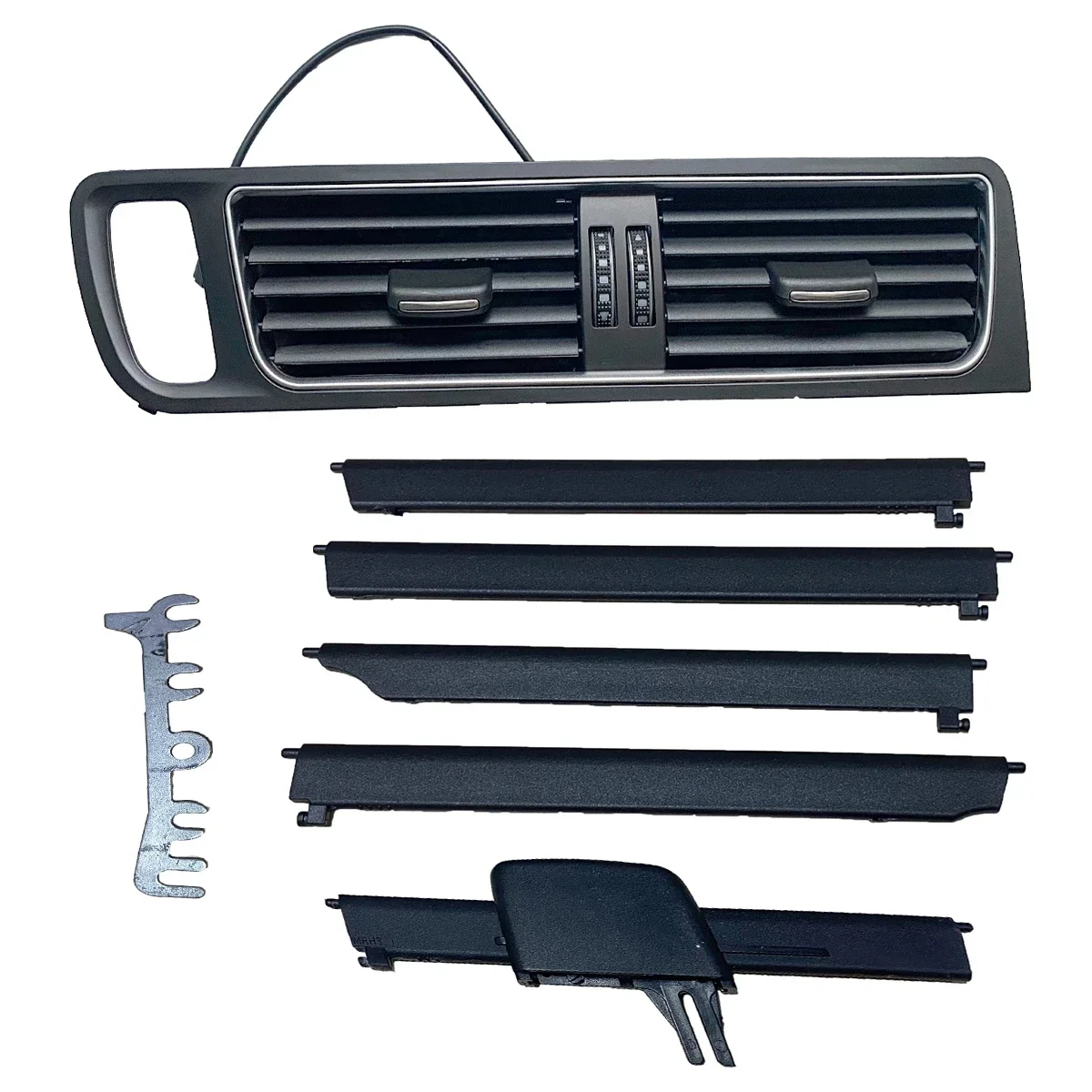 8R1820951 1pc Car Dashboard Center Air AC Vent Grill Pick Clip For Audi Q5 8R 2009 2010 2011 2012 2013 2014 2015 2016 2017 2018