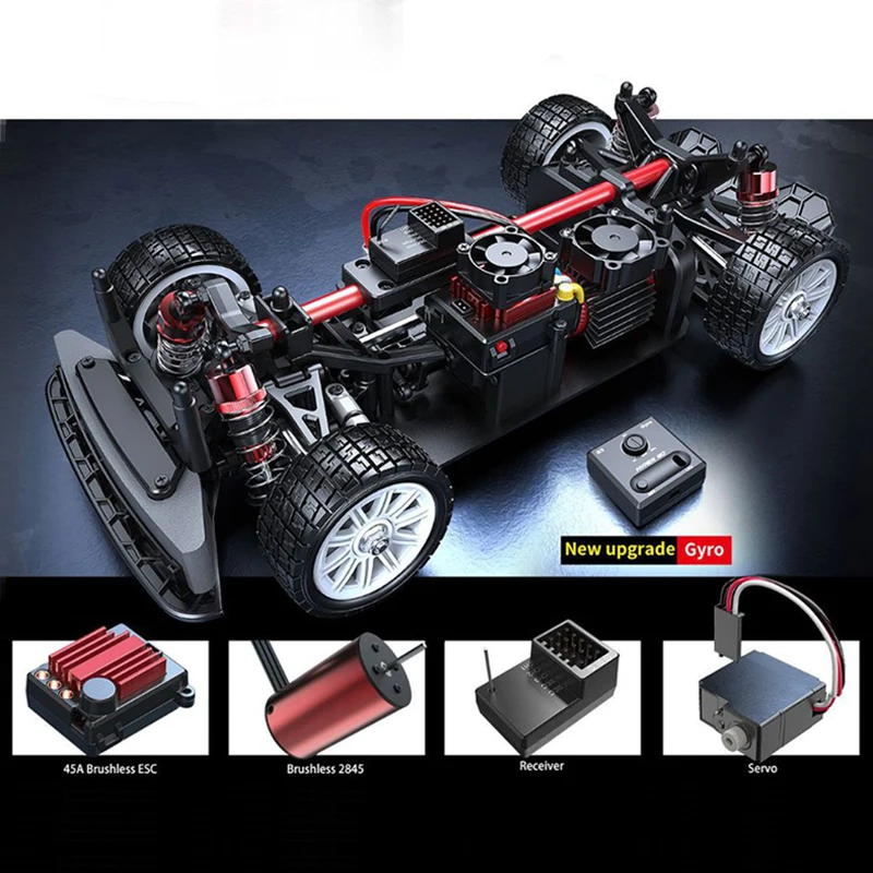 Hyper Go MJX 14302 RC Car Brushless 1/14 2.4G Remote Control Car 4WD Off-road 55km/h High Speed RC Racing Truck Toys For Kids 2