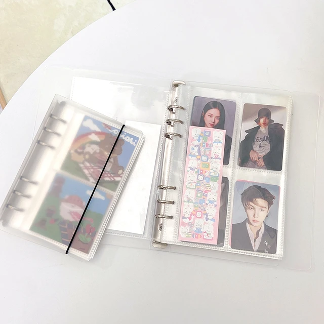 Album photo pour cartes, 80 pocommuniste, porte-carte photo, mini carte  photo, livre de renforcement, album de cartes Kpop - AliExpress