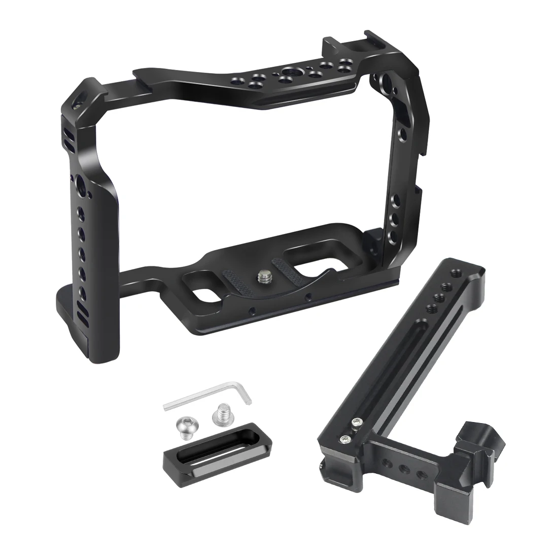A7M4 A7R4 Camera Full Cage Rig Handle Grip Arca-style Cold Shoe Mount ARRI Locat