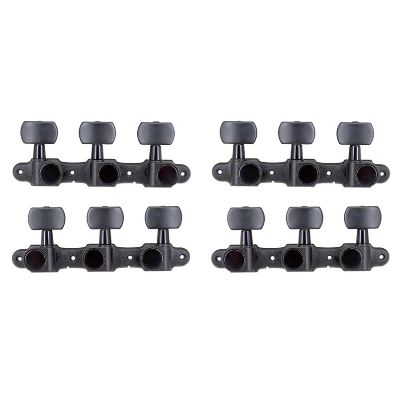 

4X Closed Guitar String Tuning Peg Tuner Machine Heads Tuning Key Pegs Tunes Winder For Classical Guitar