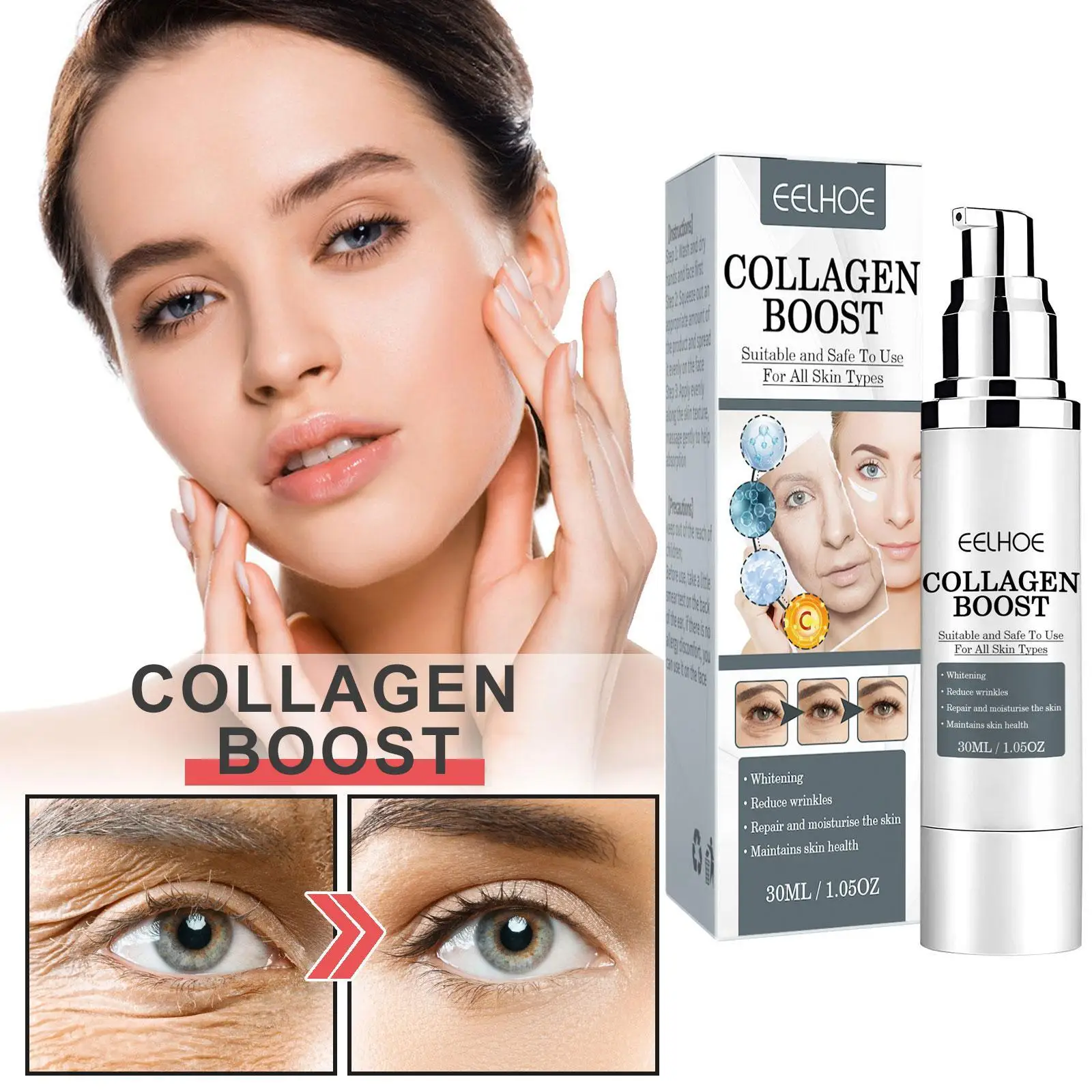 Collagen Boost SerumFace Correcting Glow Removing Pale Spot Concentrate Dark Spot Correcting - AliExpress