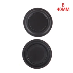 Enhanced Bass Radiator Vibration Membrane Audio Speaker Accessory Set (2 Pack - 30mm, 40mm, 50mm) (B)