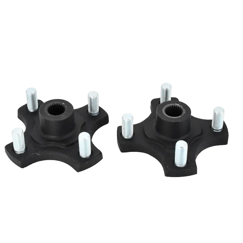 604112 615604 70968-G03 2PCS Rear Wheel Hub Flange Plate Compatible With EZGO RXV Electric Golf Carts 2008-Up