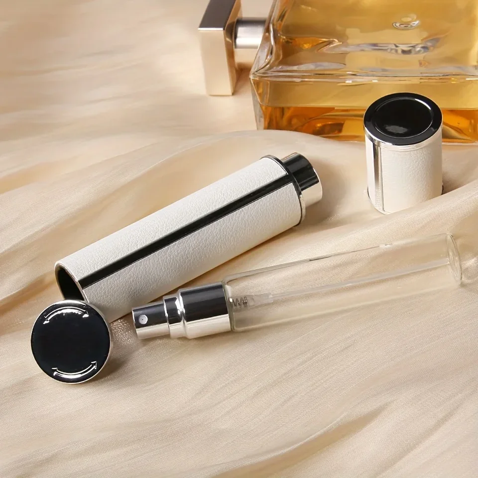 Portable 12ML Leather Refillable Perfume Bottles