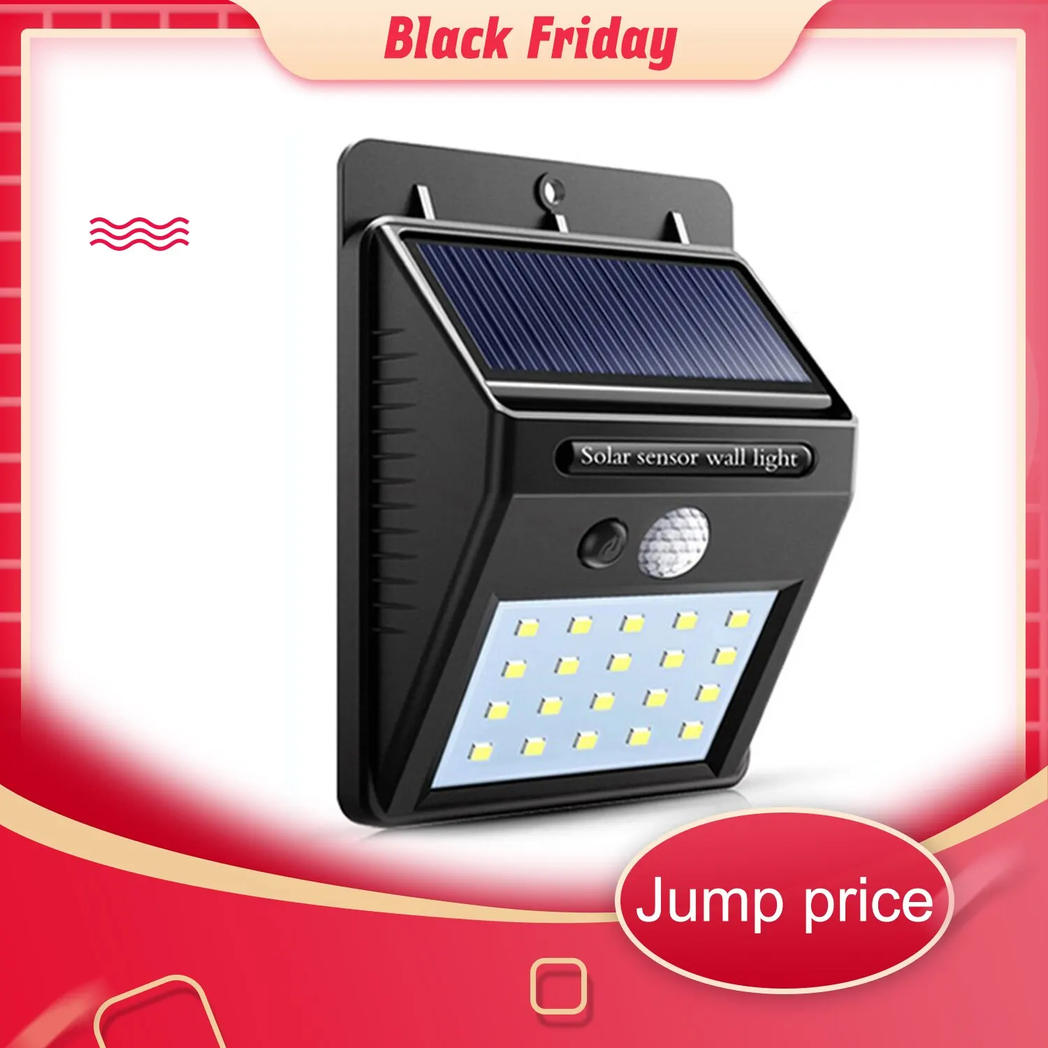 

Новинка 2021, водонепроницаемый 20-дневный светильник с датчиком солнечной энергии, настенный датчик движения человека, наружная декоративная лампа для сада и двора