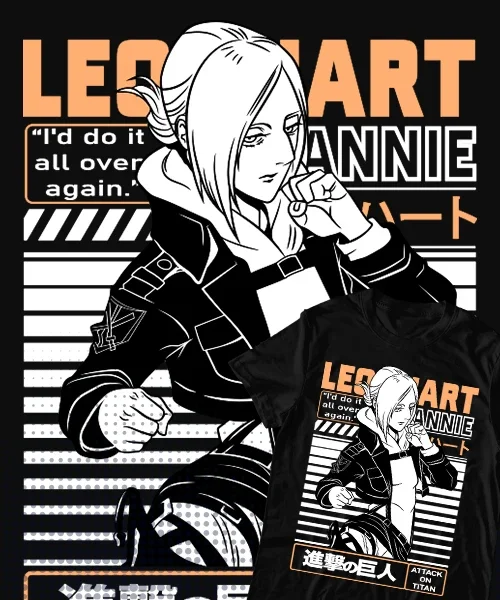 

Унисекс атака на Титанов Annie Leonhart Batalla финал