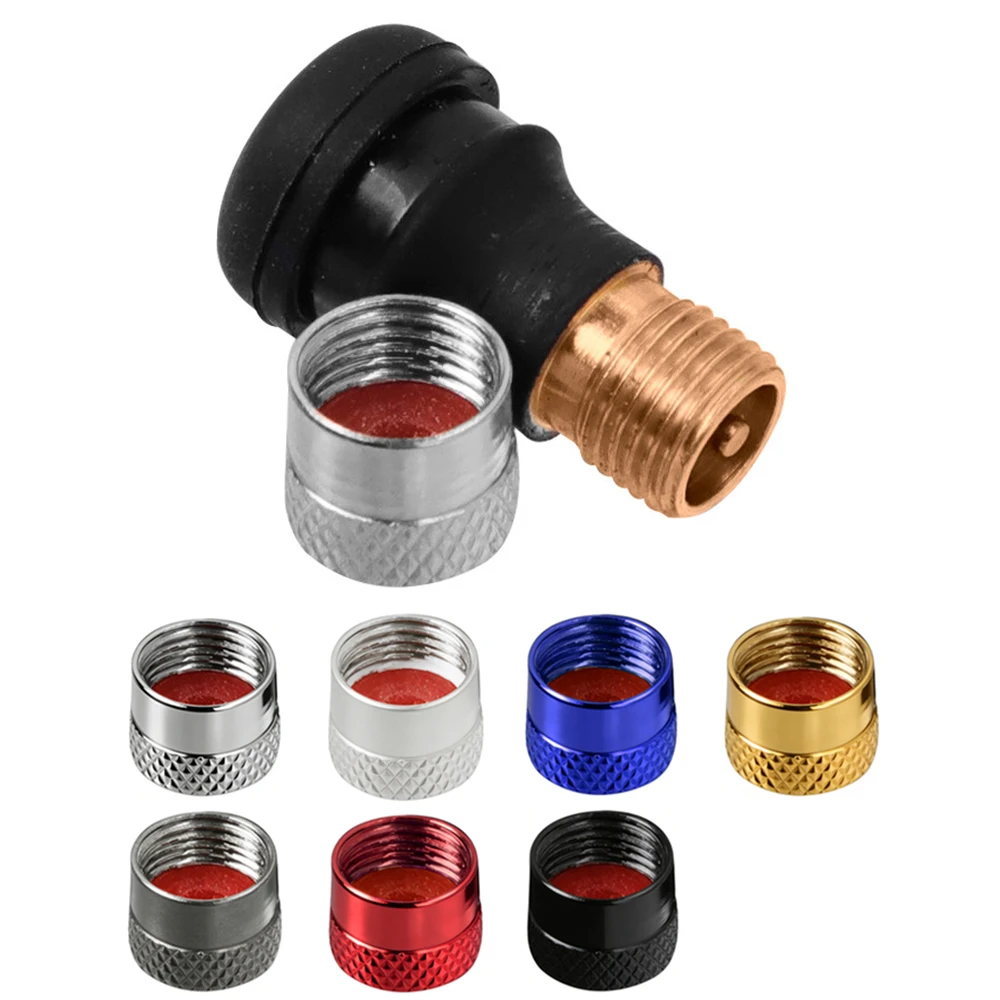 4개의 O링 고무 링이 있는 타이어 밸브 스템 캡, 자동차 타이어용 타이어 밸브 캡, 자동차용 범용 스템 커버, 누수 방지 스템 커버