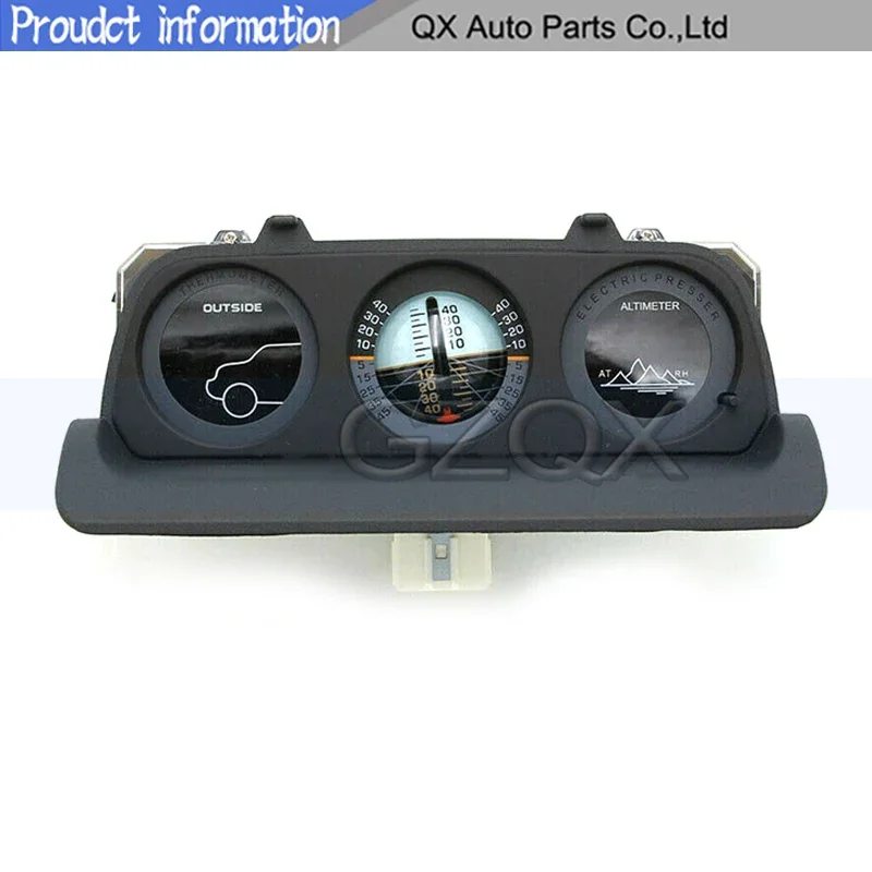 CAPQX NEW Altimeter Inclinometer Central Display For Mitsubishi Pajero Montero MK2 V31 V32 V33 Vice central control instrument