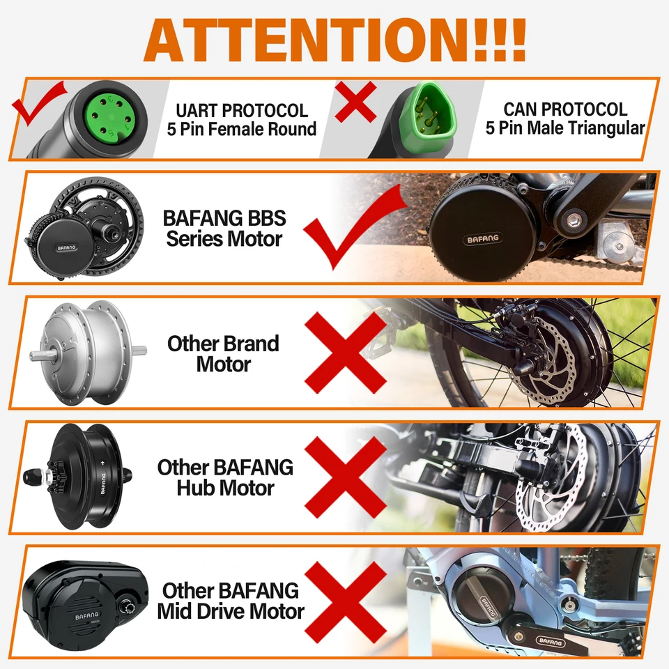 BAFANG eBike LCD 디스플레이 BN136은 전기자전거 이용자들에게 최적의 선택