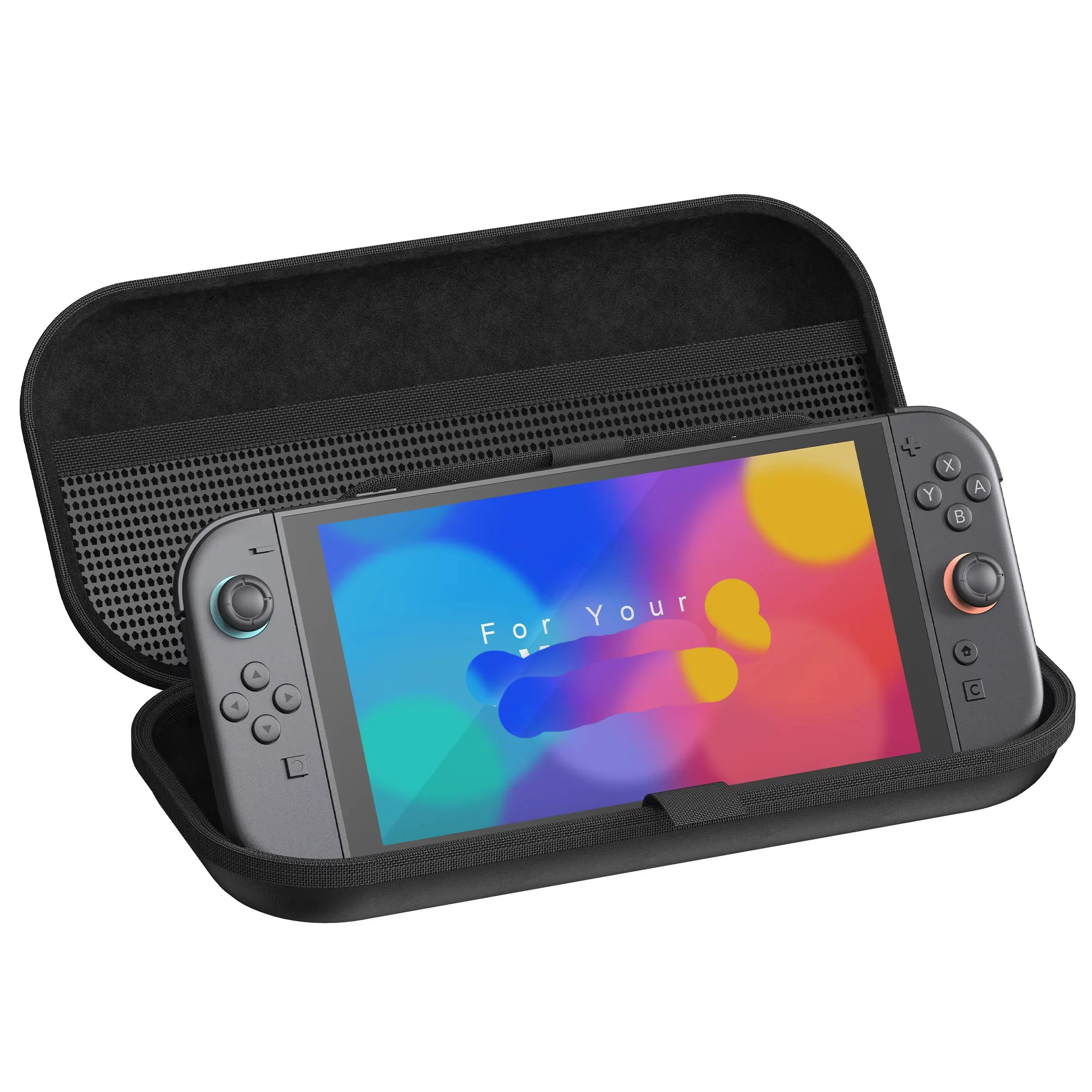 Carrying Case for Nintendo Switch 2 2025 Mini Version Travel Case with 10 Game Cartridge Slot Portable Protective Bag