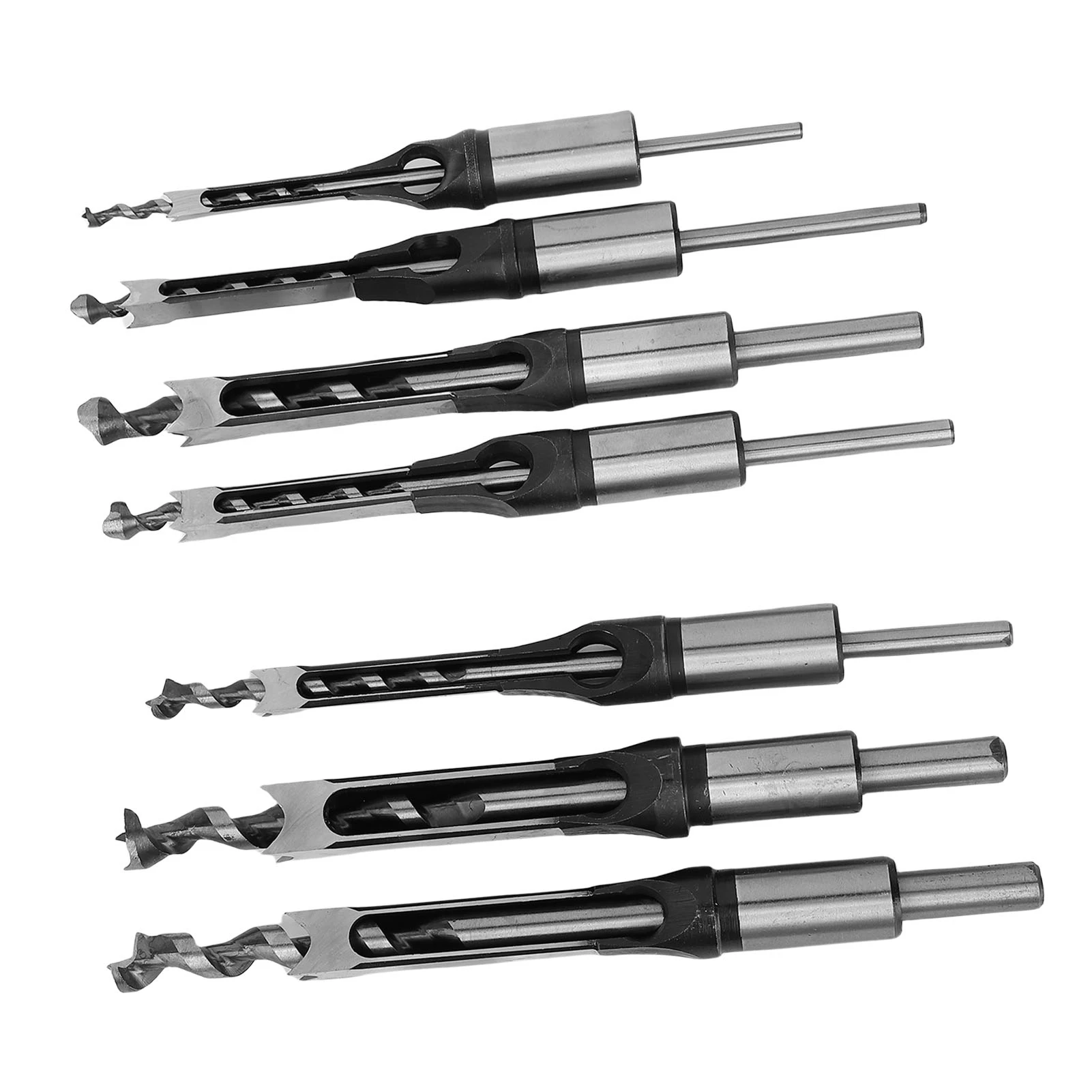 Hole Saw Bits Clean and Accurate 1/4 5/16 3/8 7/16 1/2 9/16 5/8 Inch  Hole Mortising Bit Set for Furniture Making