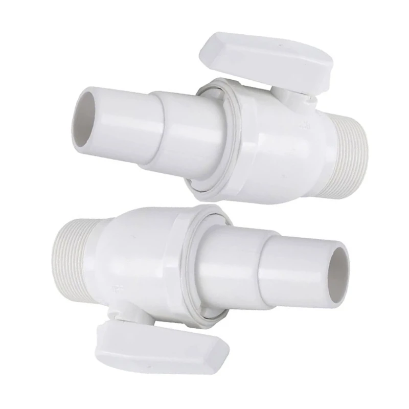 

Multifuntional Pool Maintenance Adapter Water Flows Control 2 Way Filter Valves Dropship