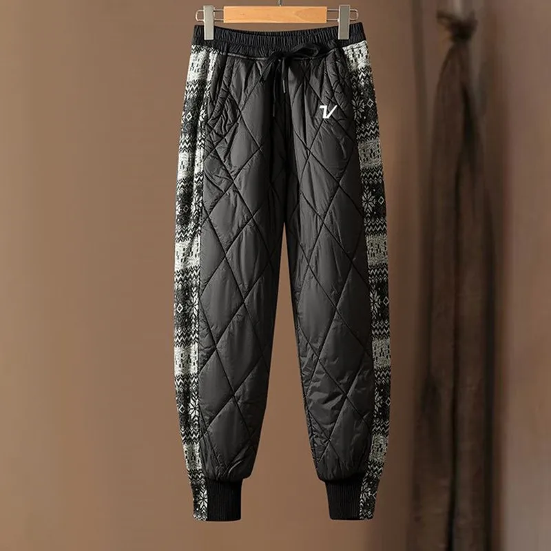 명품 Winter Golf Wear Women New Korean Golf Pants Thickening Keep Warm Casual Pants Outdoors Sports Women Clothes