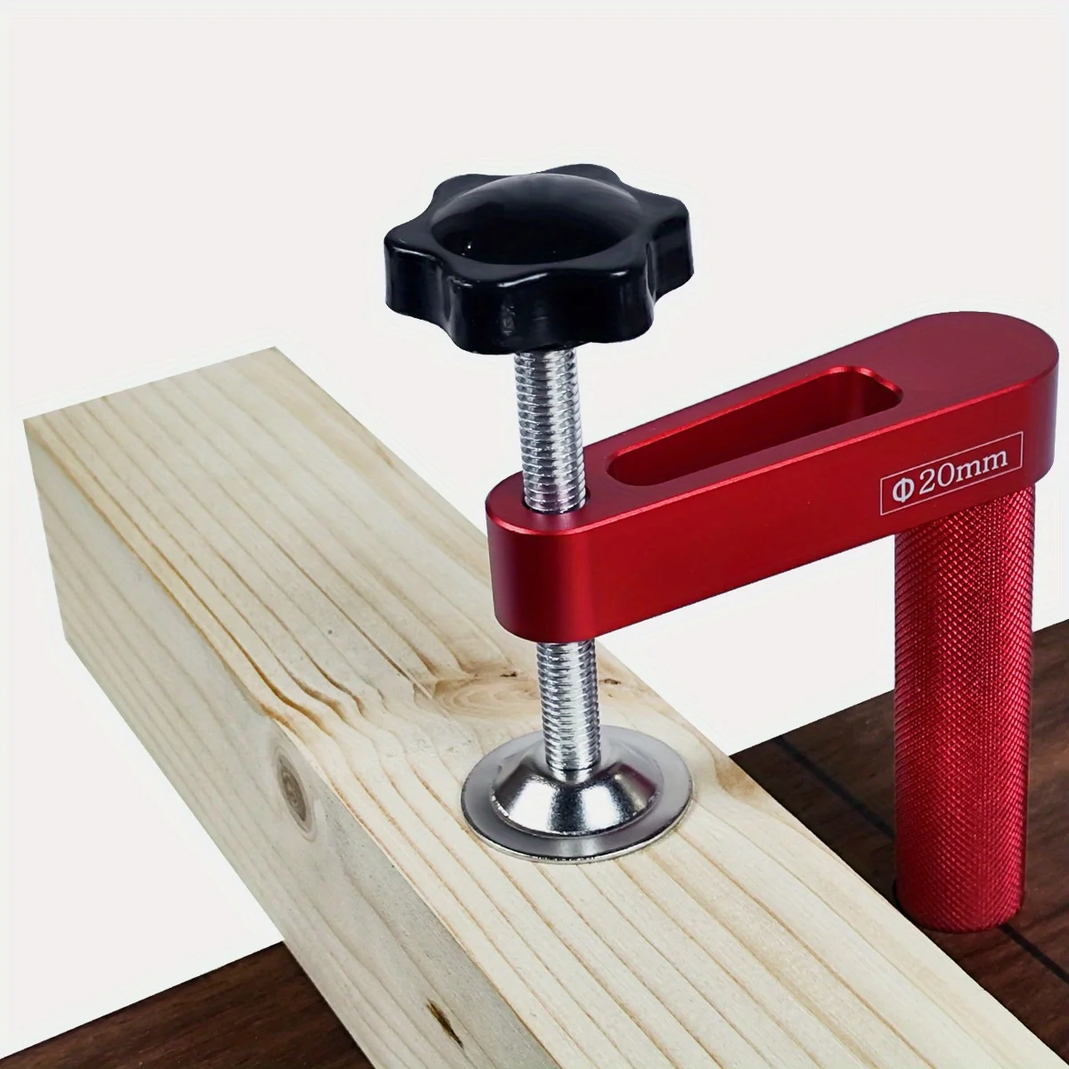 Accessoire Atelier Menuiserie 4 Blocs De Limite Pour établi - Chiens De Banc 20mm - Fixation Pour Travail Du Bois Blocs Limite établi