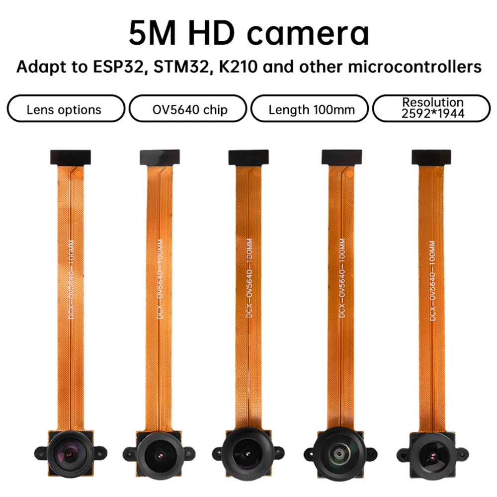 รูปสินค้า โมดูลกล้อง 5MP มุมกว้าง DVP สำหรับ ESP32/STM32