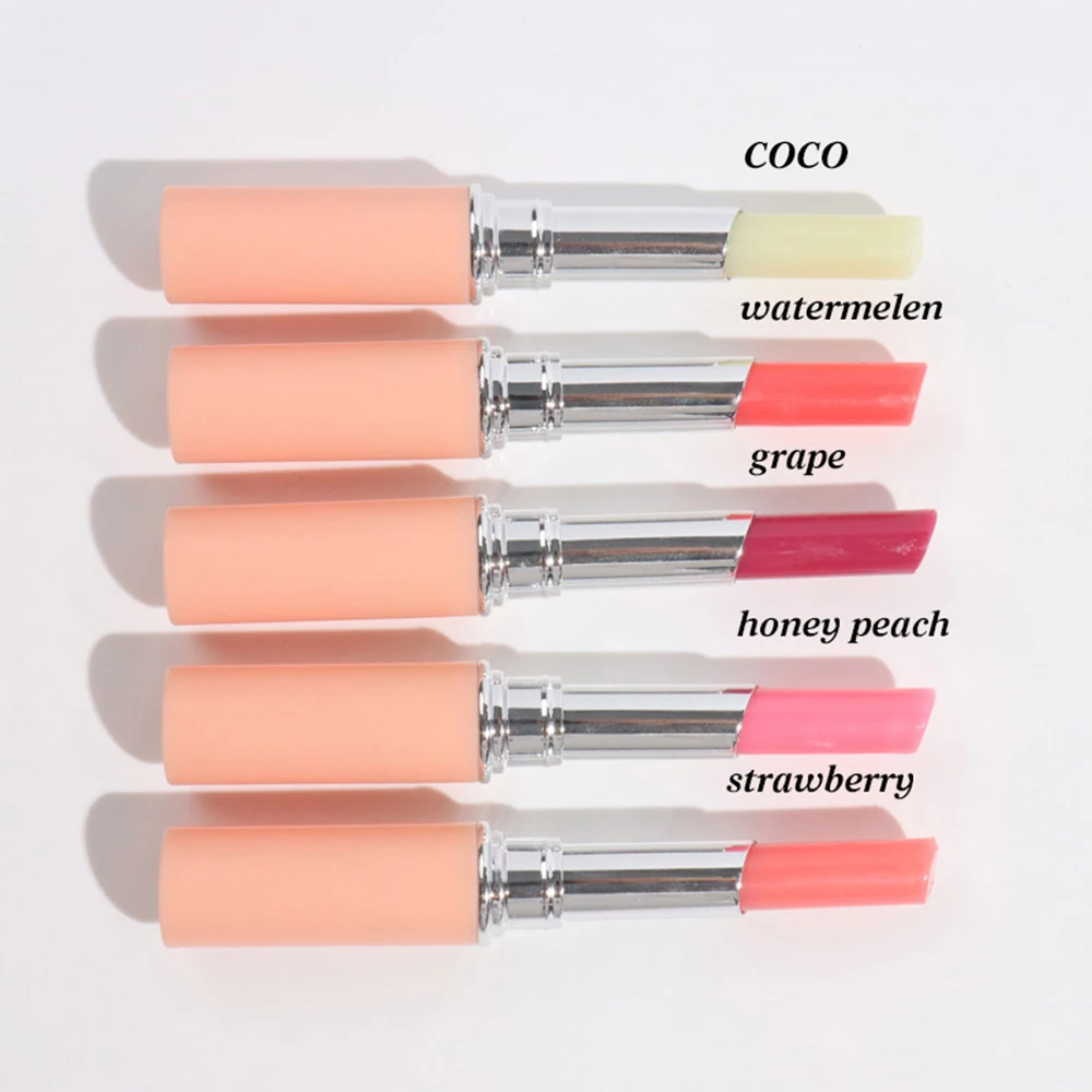 

Hydrating 5g Moisturizing Anti Cracking Nutritious Private Label Lip Balm Custom Lipstick Bulk Makeup All Lips Tint Base Beauty