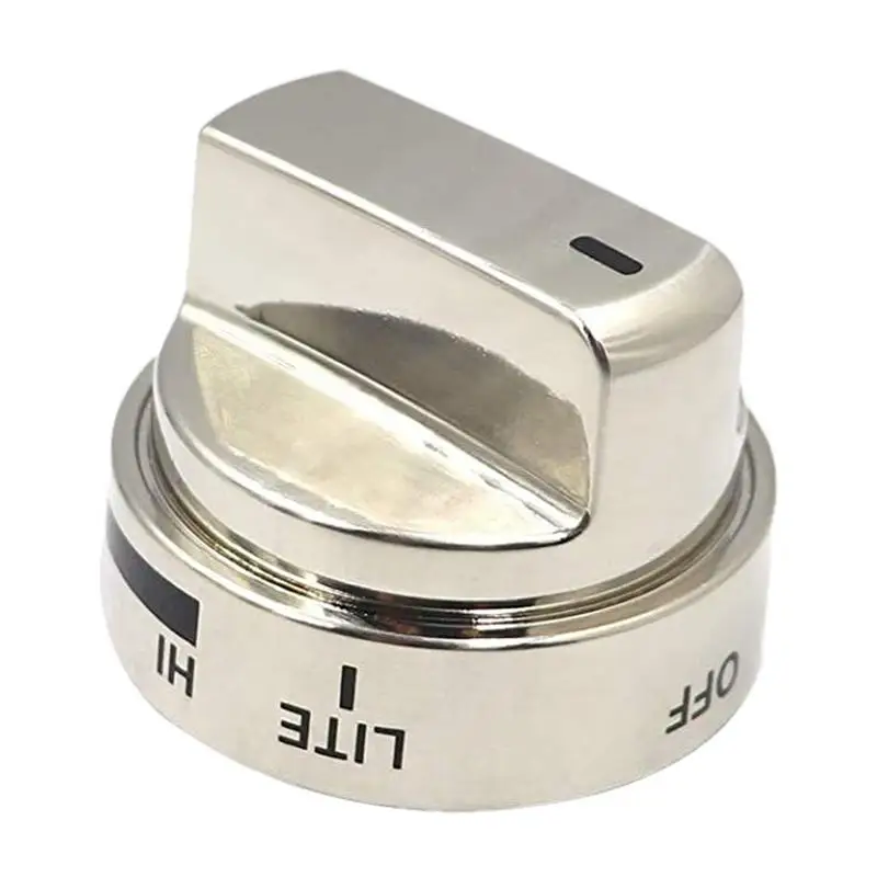 

Gas Stove Control Knob Replacement Stainless Steel Stylish Kitchen Oven Rotary Switches Burner Knob Kitchen modified Accessories