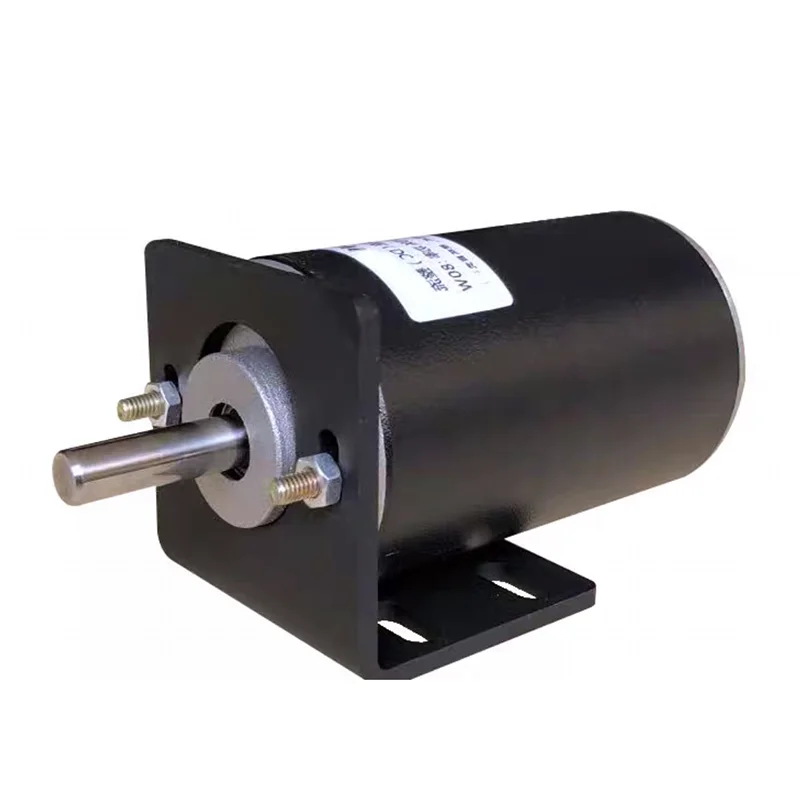 220V 80W 고속 마이크로 DC 모터, 카본 브러시 및 볼 베어링, 드릴/그라인더용 가변 속도