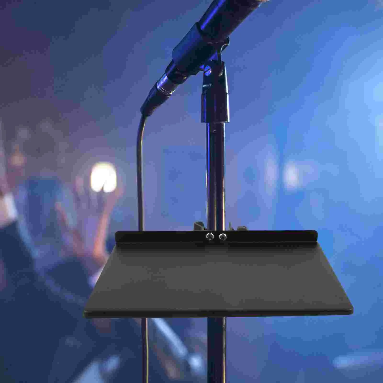 

Live Broadcast Bracket Tray Horse Microphone Sound Card Pallet Outdoor Karaoke Equipment Clip Mobile Stand Big Clamp-on Abs