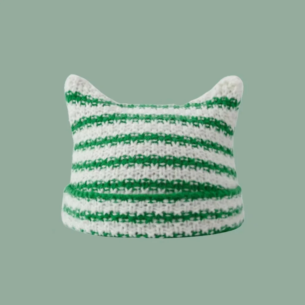 green striped