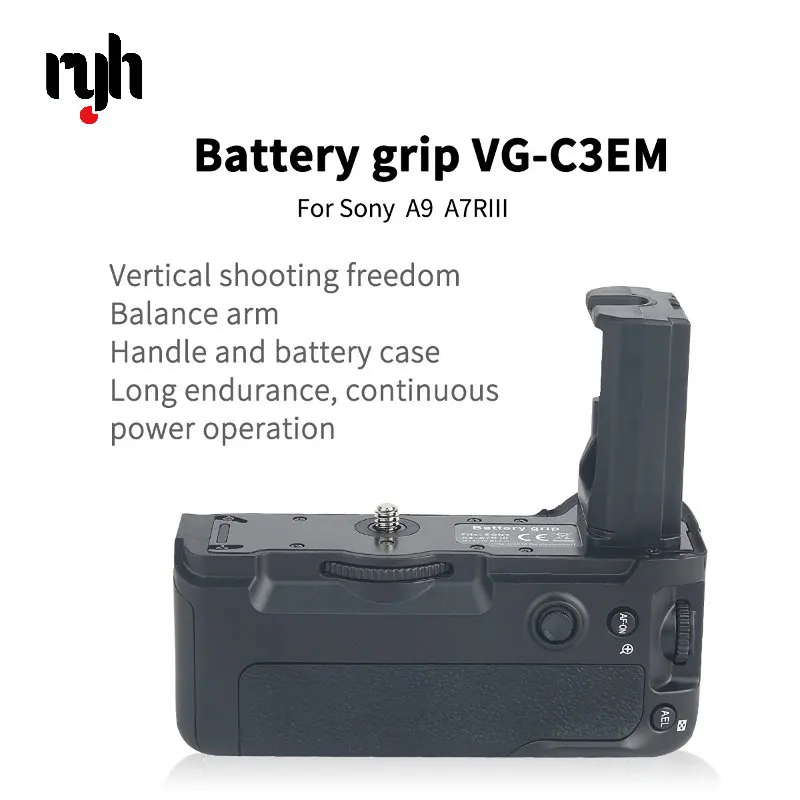 Vg-C3Em Verticale Battery Grip Per Sony A9 A7Riii A7Iii A7Iii A7Riii A7M3 A7Rm3 Battery Grip