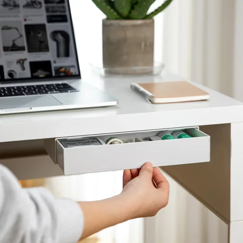 Tiroir Coulissant Sous Bureau VEVOR - 365x335x185mm - Verrouillable 5kg - Organisateur Caché