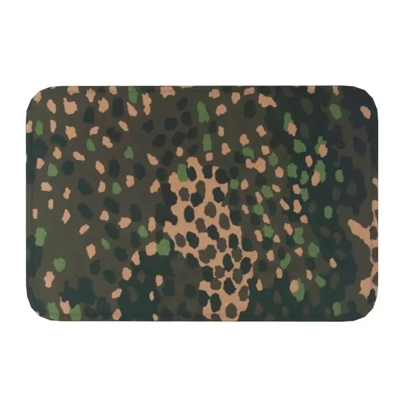 

Камуфляжный коврик для входной двери в горошек, в стиле милитари