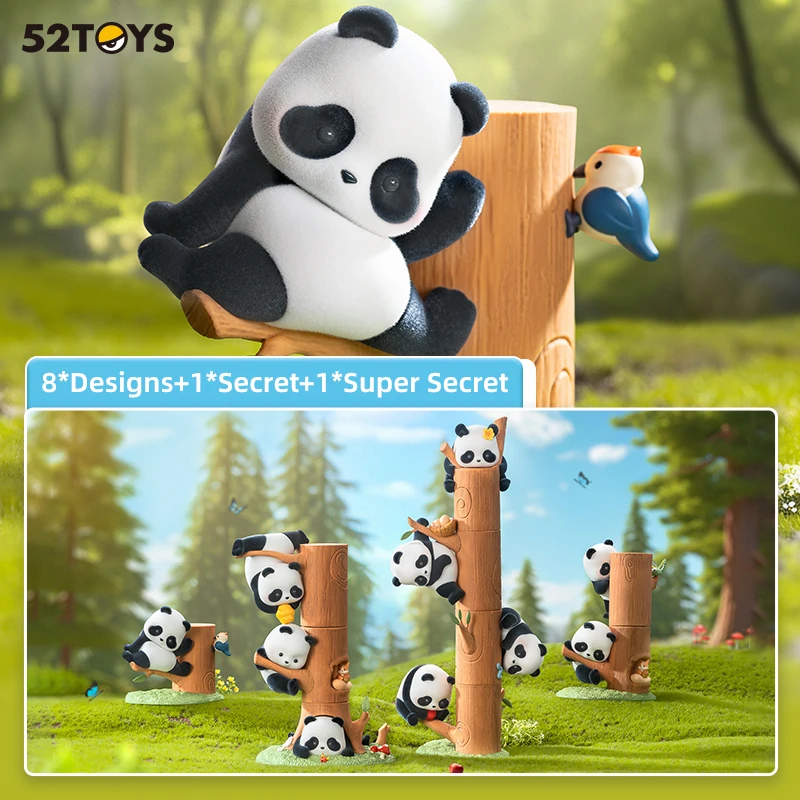 52TOYS Blind Box Panda Roll Fruit Tree Climbing, Mystery Box