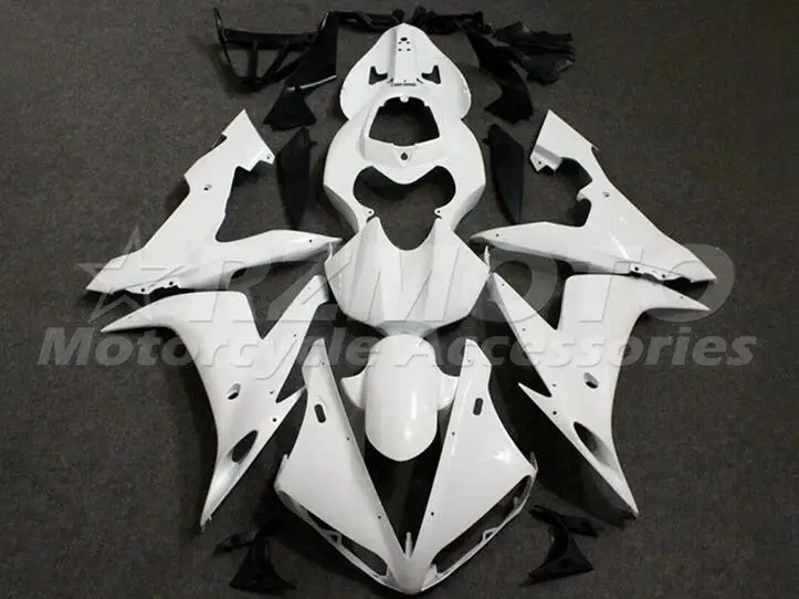 

4Gifts New ABS Fairings Kit Fit For YAMAHA YZF- R1 2004 2005 2006 04 05 06 Bodywork Set Custom White