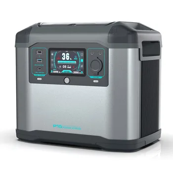 UPS 1500W Portable Outdoor Power Station with Lifepo4 Lithium Battery Quick Solar Panel Car Power Source for Home & Jump Starter