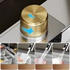 Multifunction Brushed Nano Kitchen Sink Waterfall Faucet Large Single Bowl Cup Washer Pure Tap Soap Dispenser Stainless Steel 4