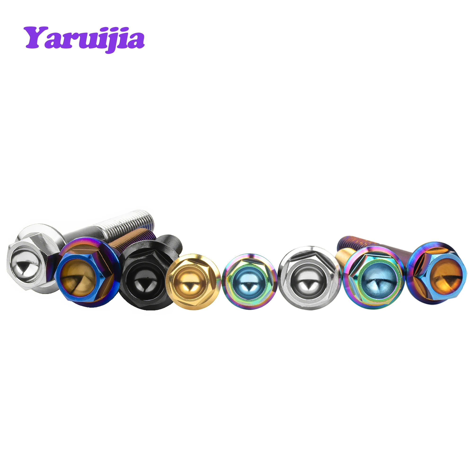 100mm din6921 ti flange parafuso hex 02