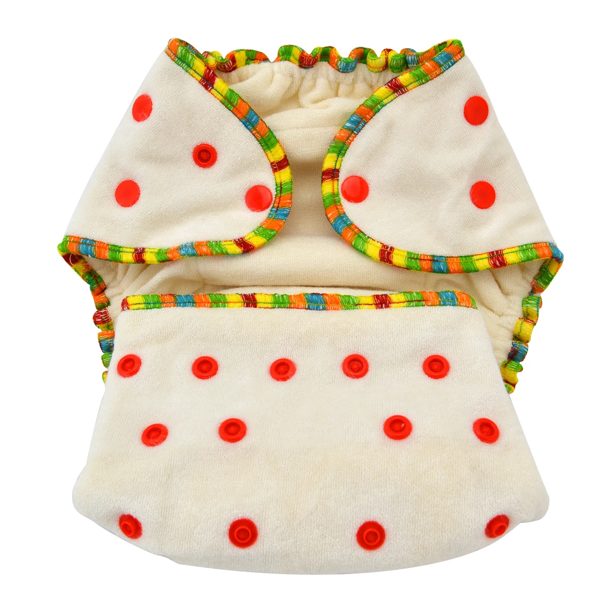 Cloth Diapers Cloth Diaper Insert Cloth Diaper Liners ALVABABY Bamboo Fitted Diaper Reusable Cloth Nappy Easy to Use Night Diaper for Baby