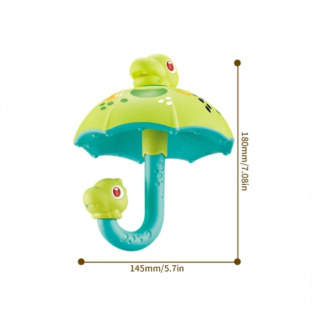 H3CD Dinosaur Themed Umbrella Bath Toy For Children 0-3 Years Old Stimulates Curiosity And Imaginative Play 2