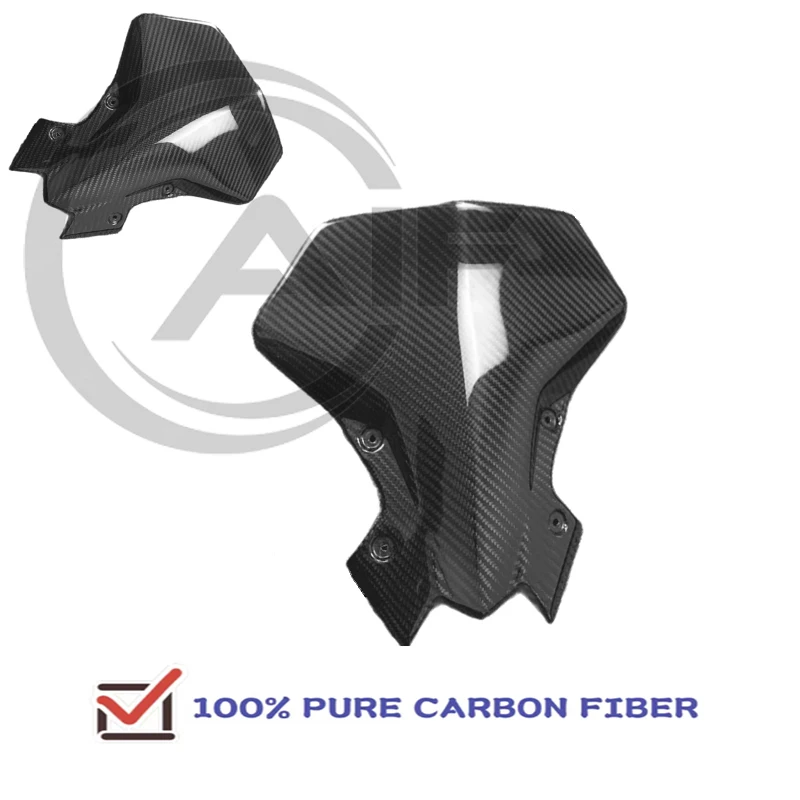 

For KAWASAKI Z900 2020-2021-2022 100% 3K Carbon Fiber Modify motorcycle Low baffle windshield before the competition