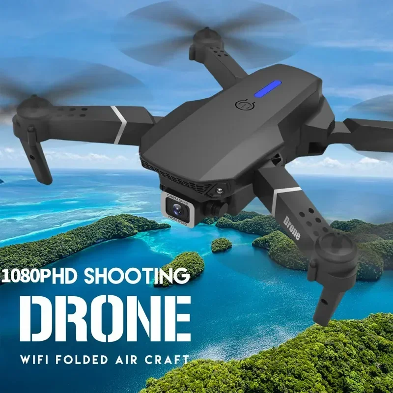 

E88 Mini Drone Obstacle Avoidance Aerial Photography Brushless Folding Quadcopter Professional HD Camera Toys Gifts Dron
