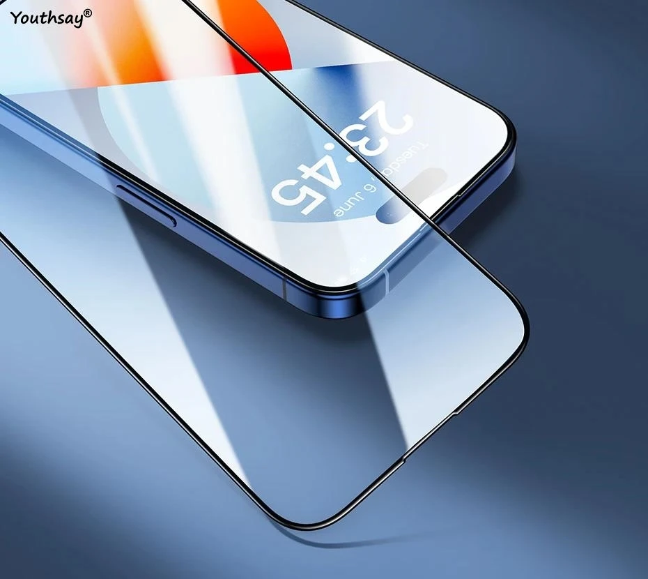 Premium Dust-Free Easy Installation Full Cover Tempered Glass Screen Protector