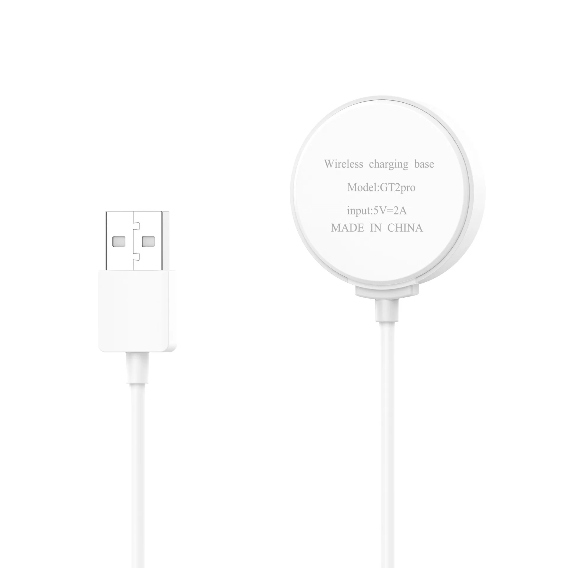 Universal Wireless Charging Base for Huawei Watches with Adapter Compatibility