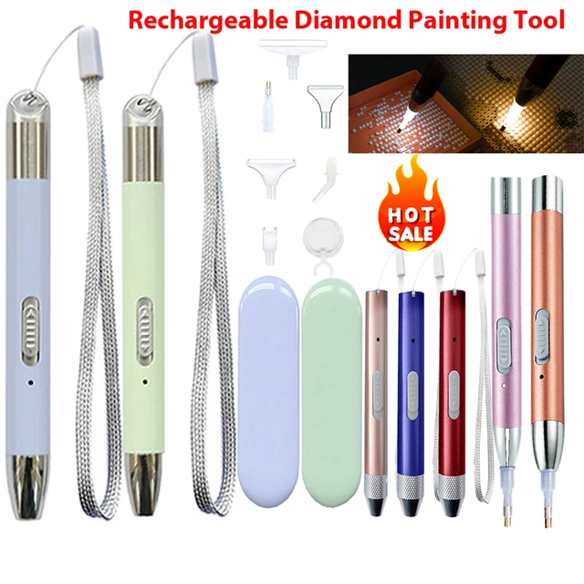 Diamond Painting Pen 5D Art Pen Diamond Painting Pen Kit Tool Accessories  Stylus Drill Pen Art Cross Stitch Nail Neauty Pen - AliExpress