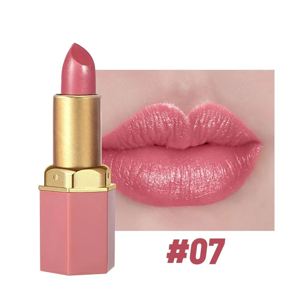 Long Lasting Metallic Lipstick Shiny Glitter Sparkling Lip Gloss_voghion.com
