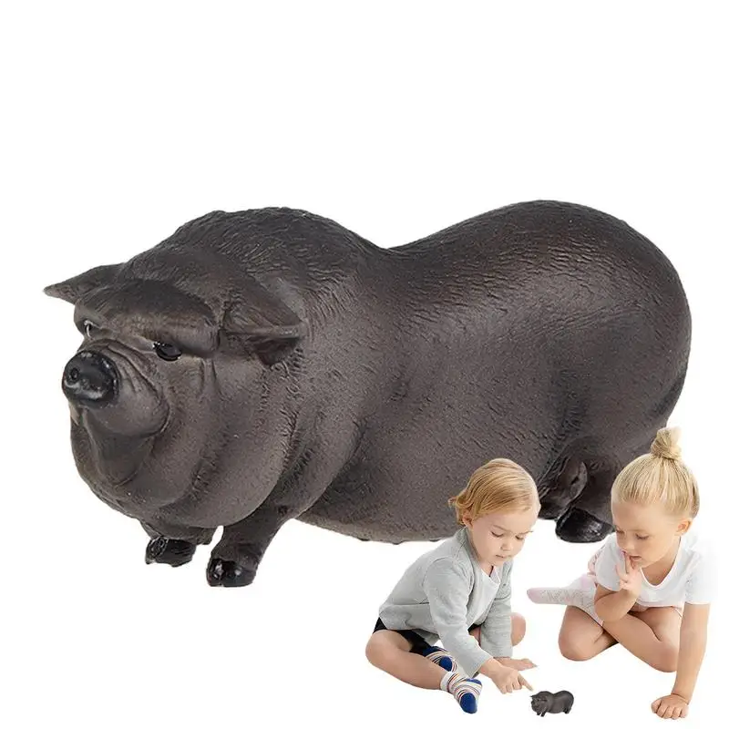 

Realistic Plastic Farm Animal Pig Animal Model Figurine Toys Educational Toys Decoration Party Home Decor Toys Ornament For Kids