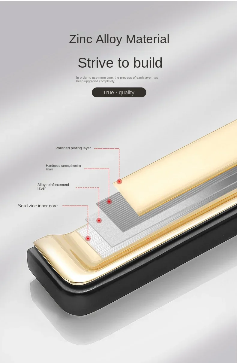 Description Picture 6 of itemGolden Cabinet Door Handle Cabinet Drawer Handle Modern Simple White Bright Gold Light Luxury Cabinet Single Hole Handle