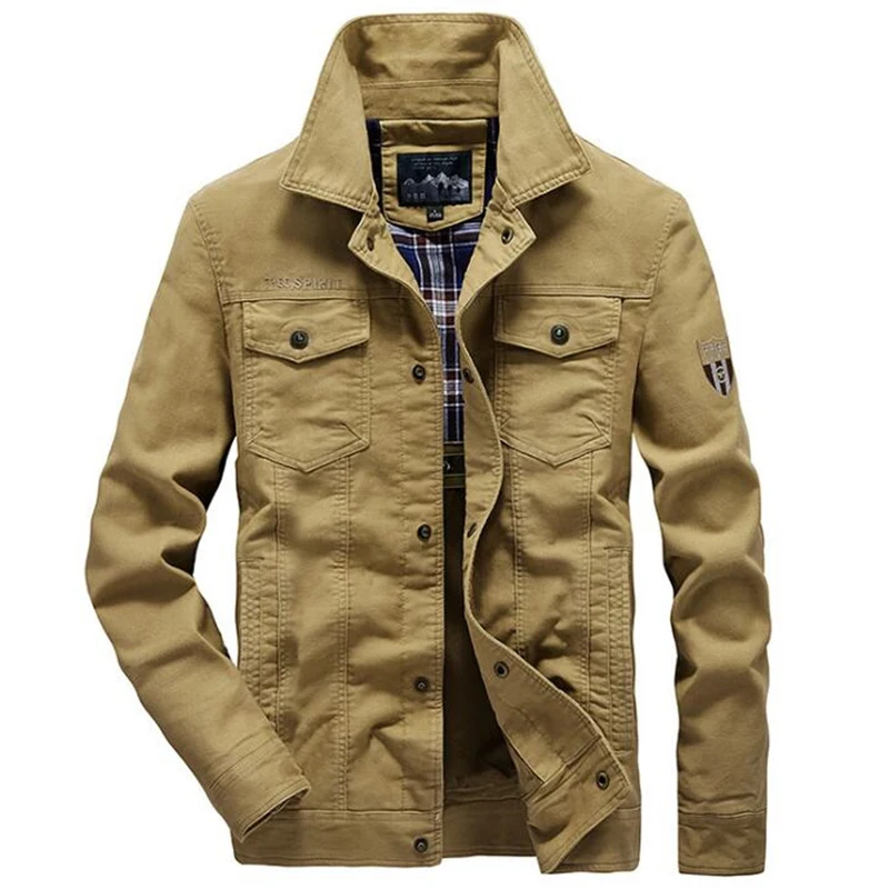 Trench Coat Men Casual Multi Pockets Militarmy Jackets chaqueta larga hombre Male New Fashion Windbreaker Trench Coats Plus 6XL