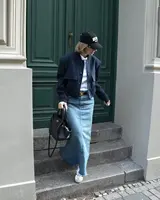 SLTNX Woman Fashion Jackets for Women 2023 Autumn New In Outerwears O-Neck Long Sleeve with Pockets Ladies Chic Casual Coats - Image 5