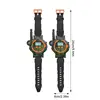 Outdoor Walky Talkies Rechargeable Interphone Toy For Children Green Walkie Talkies Watch For Park Travel Camping Adventures 6